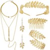 Juego de Joyas para Mujer Romano Laurel Hojas Corona