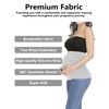 Yeshape Postpartum Belly Band Black + Light Gray 3