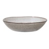 Bloomingville Sandrine Ceramic Soup Plate, Grey, 22 cm