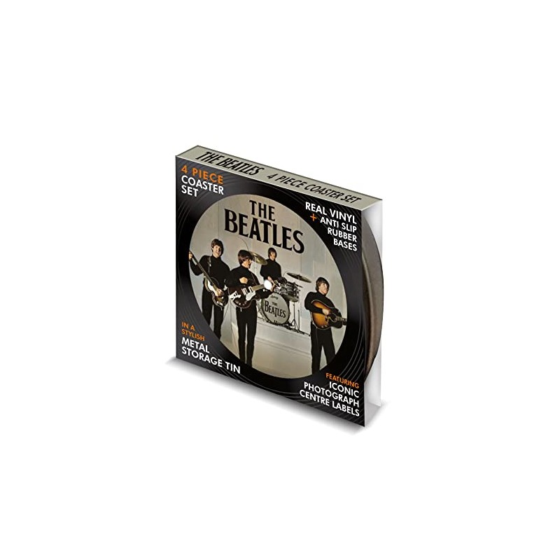 Vinyl Buddy Beatles Coasters Set of 4