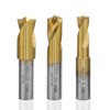Yakamoz 3PCS Titanium Spot Weld Cutter Kit Set HSS CO