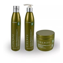 Firenze Kit Shampoo+acondicionador+tratamiento Restore Firenze