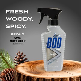 BOD man Fragrance Body Spray, Iconic, 8 fl oz