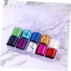 Healeved DIY Nail Art Supplies Rolls Nail Foil Stickers Women's