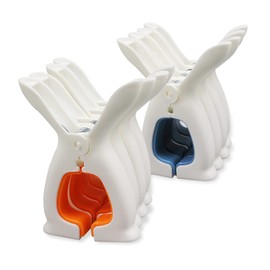 PEPOYO AI Pack of 8 Extra Large Beach Towel Clips XXXL Clothes Pegs Beach Towel Clips (Larger) (TRJ-L)