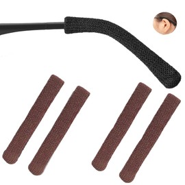 Eyeglasses Ear Cushions for Glasses Ear Cushion for Glasses Behind Ears Eye Glasses Ear Grippers Soft Knitting Cotton Eyeglasses Temple Tips Sleeve Glasses Arm Cushion Anti Slip 6