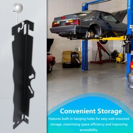 Yisowy Heavy-Duty Toe Alignment Tool Plates, Upgraded Stainless Steel Automotive Accurate Wheel Alignment Measurements with Hanging Holes for Wall Storage (Includes 2 Tape Measures)