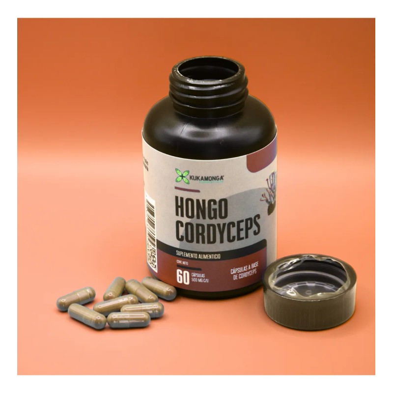 Kit Hongo Cordyceps + Omega 3 Y 6 Sin Sabor