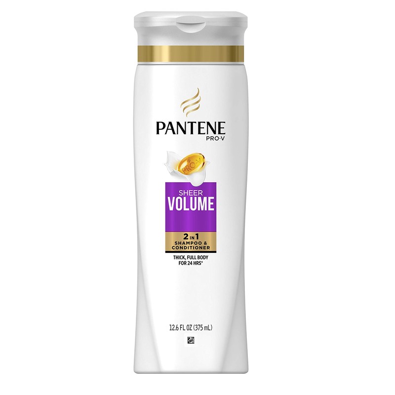 Pantene Pro-V Champú y Acondicionador 2 en 1, Volumen Puro