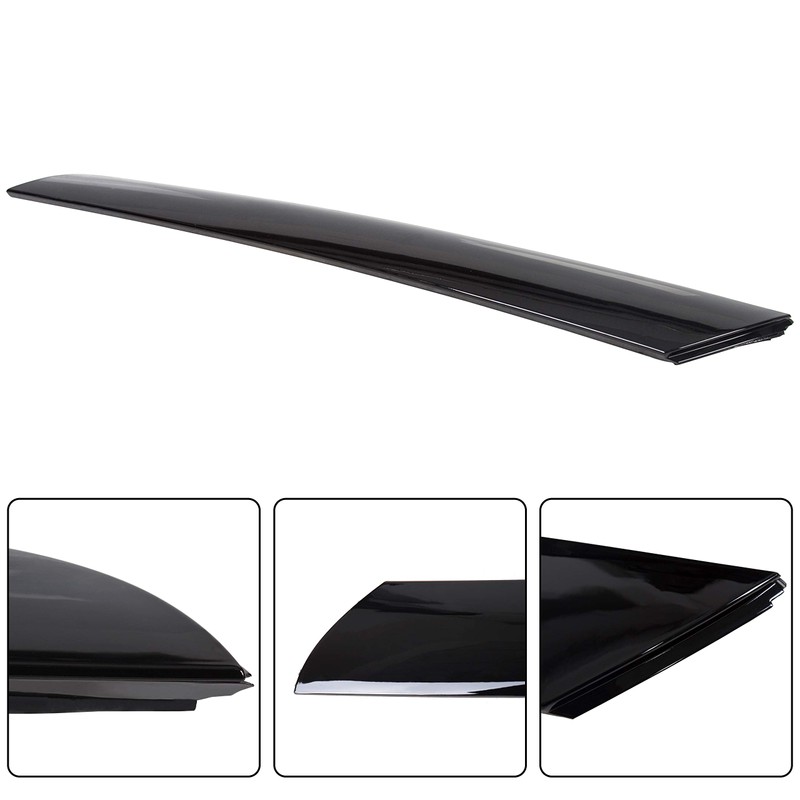 7BLACKSMITHS Exterior Molding Windshield Pillar Trim Compatible with 2010-2013 Kia
