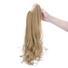 S-noilite Ponytail Extension Claw Clip in Ponytails 18" Long Curly