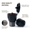 Reusable K Cups, Refillable Coffee Filter Coffee Pod Filled Capsule