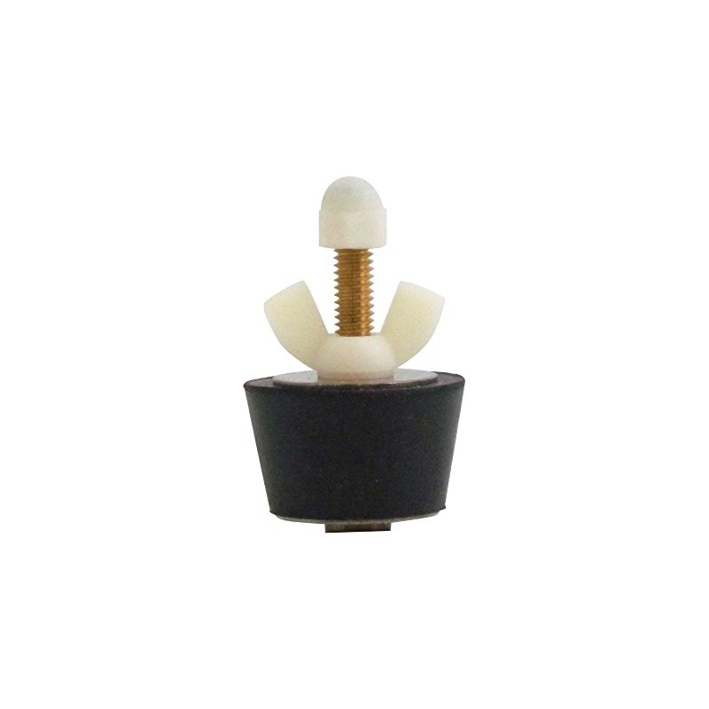Rubber Plug with Valve for 1-1/2 Inch Pipe, with Blow