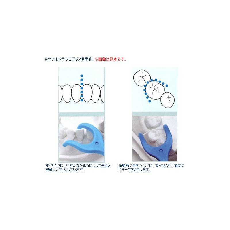 Lion DENT.EX Ultra Floss 40 Pieces S x 2