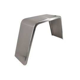 Heavy Duty 2-Pack Smooth Aluminum Flat Top Fenders - 34”L x 9”W x 15”H | Durable .063 Thickness for Optimal Trailer Protection & Stylish Design