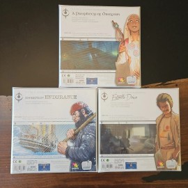 GAME T.I.M.E. Stories Board Game Lot 3 Expansions Dragons Expedition Estrella Drive