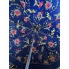 Telescopic Patterned Umbrella (Blue)