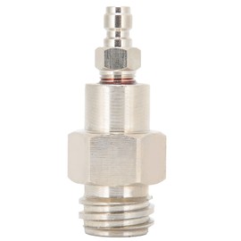 8mm CO2 Tank Adapter Male Thread TR21-4 Quick Disconnect Connector for Soda Club