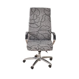 CRFATOP Office Chair Covers Stretchable Desk Chair Cover with Zipper Universal Rotating Computer Chair Cover Washable Office Chair Seat Cover Armchair Cover Slipcovers for Desk Computer Chair,M,05