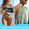 KUOGAS Beach Towel XXL 200 x 100 cm, Large Quick-Drying