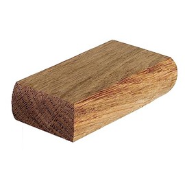 Blueprint Joinery Cambridge Oak Flat Newel Cap 110x54x27mm, Half Stair Newel Post Flat Cap 90mm, Recessed to Suit a 90mm x 43mm Newel (Half)