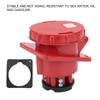 380415V 63A Industrial Connector 3P+N+E 5 Pin Oblique Plug IP67
