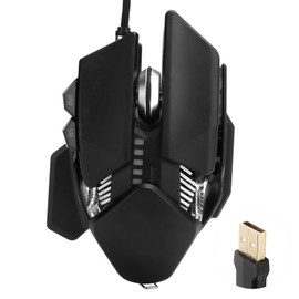 Mechanical Mouse Ergonomic Gaming Adjustable Tail Wired Computer Supplies 4000DPI