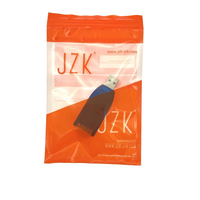JZK USB to RS485 RS422 Converter Adapter with Indicator Light