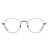 CGID Round Fake Glasses for Men Women Glasses Frame Metal