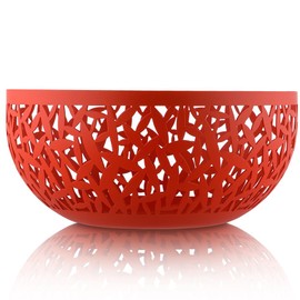 Alessi R Cactus Fruit Bowl, Red
