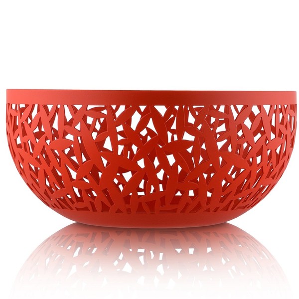 Alessi R Cactus Fruit Bowl, Red
