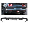 KUAFU Rear Diffuser Lip Compatible with 2018-2022 Ford Mustang Spoiler