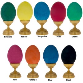 Conjunto de 12 tintes Batik en polvo para decorar huevos de Pascua Pysanky.