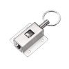 uxcell Door Barrel Bolt, Stainless Steel 304 Ring-Pull Spring Loaded