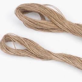 Versatile Jute Twine & Ribbon for Packaging, Crafting, and Home Decor 50 Pieces (100-Pack) 5ea