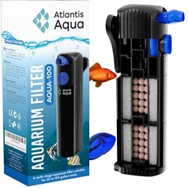 Atlantis Aqua Internal Filter for Aquarium | Fish Tank Filter | Fish Tank Filter 20 Gallon up