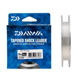 Daiwa Arrache Surfcasting Conique 5 x 15, Clear, Size 0.26 – 0.57 mm