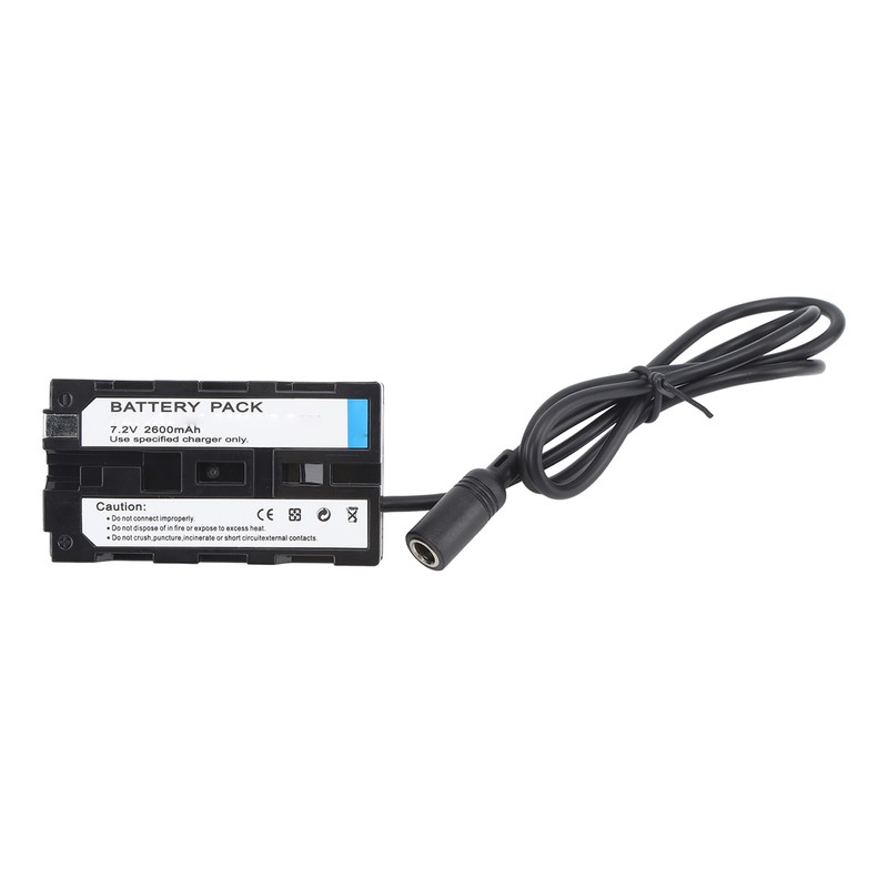 NP F550 Dummy Battery DC Coupler Full Decoding AC F550