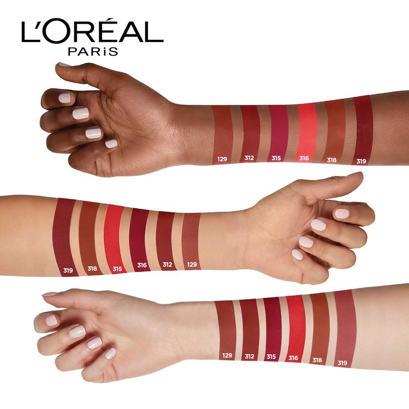 L'Oreal Paris Color Rich, M Mat, N Lipstick, 8.7 inches