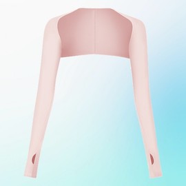 Simple Cooling Arm Sleeves for Women, High-Elasticity, Hiking Long-Sleeve Cooling Arm Sleeves Gray 2ea