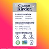Kinderlyte Advanced Electrolyte Solution, 2X Faster Hydration vs. Water Alone,