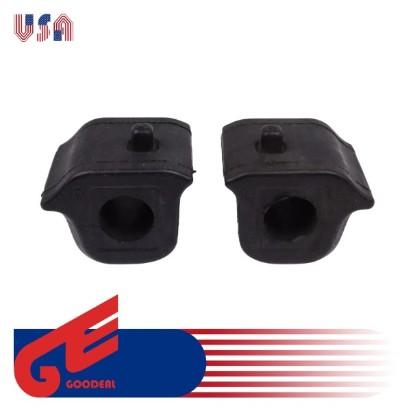 GOODDEAL New Black 2pc Front Stabilizer Bar Bushings Set Fits