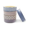 Washi Tape, 5 Rolls Stripes Decorative Masking Tape for DIY