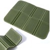 Portable Folding Outdoor Sauna Mat for Hiking & Camping Foldable 8-Panel Mat - Blue 5ea