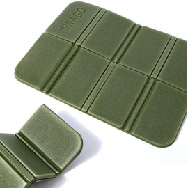 Portable Folding Outdoor Sauna Mat for Hiking & Camping Foldable 8-Panel Mat - Blue 5ea