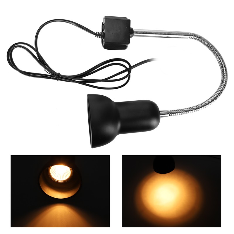 25W Reptile Heat Bulb Clamp Light Set 360 Degree Rotation