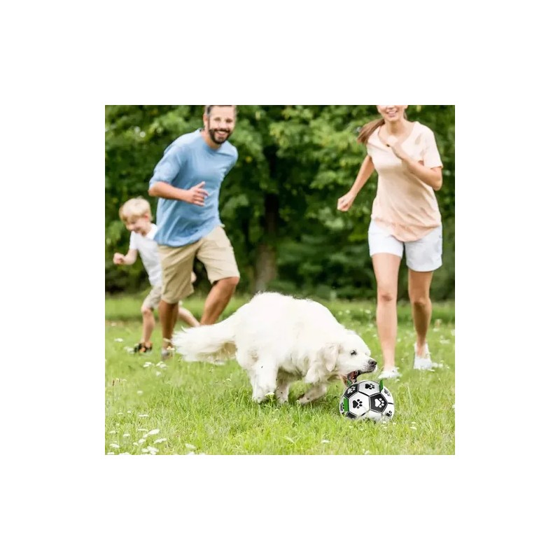 Pelota De Fútbol Para Perros Con Correas Juguete Interactiva Futbol