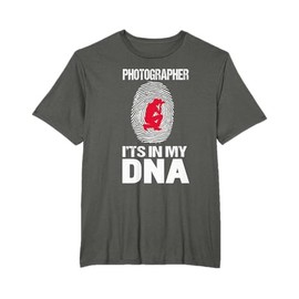 DNA fotografo divertente per gli amanti della fotografia Maglietta