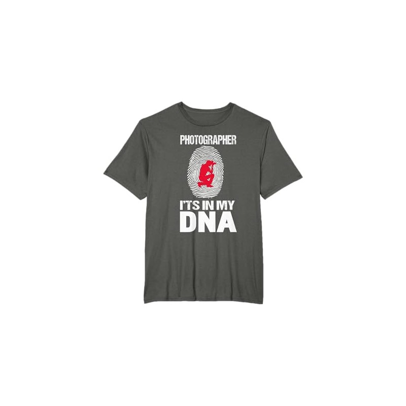DNA fotografo divertente per gli amanti della fotografia Maglietta