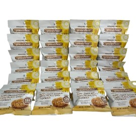 Grace’s Best Cookies - Sweet and Crunchy Small Snack Made With Natural, Quality Ingredients - Sunflower Seeds and Chocolate Chips – Pack of 24 (1oz)